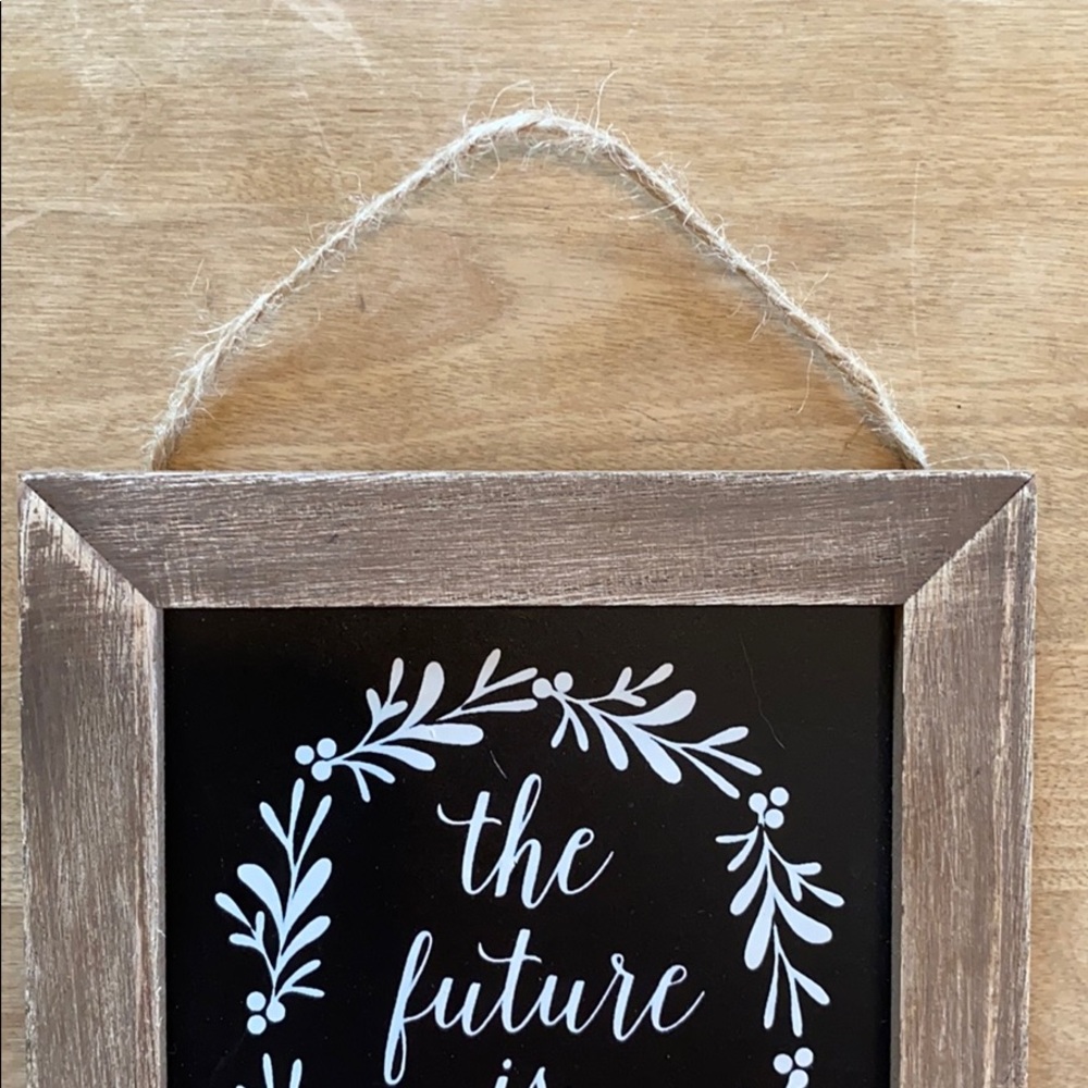 NWT |  THE FUTURE IS BRIGHT |  WALL ART - Picture 6 of 7